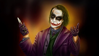 Joker Let It Burn, joker, supervillain, superheroes, artist, artwork, digital-art, artstation HD wallpaper