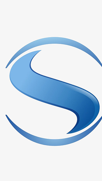 S For Lively, Blue Logo, Alphabet, Letter S HD phone wallpaper