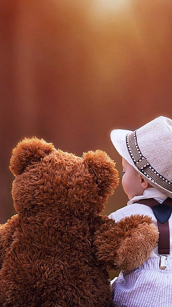 Teddy Bear, friend HD phone wallpaper