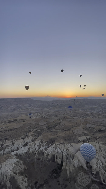 Cappadocia, Balloon ride, Sunrise video, Exhilarating experience HD phone wallpaper