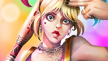 Harley Quinn Girl , harley-quinn, superheroes, artist, artwork, artstation HD wallpaper