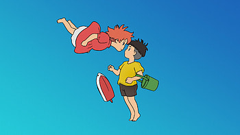 Ponyo, Artstation, Sosuke, Anime HD wallpaper