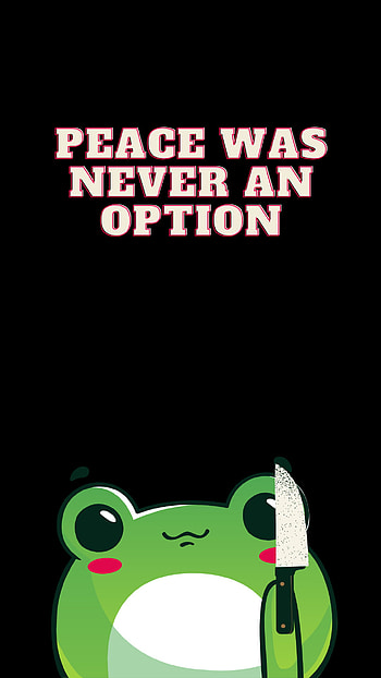 Frog, knife HD phone wallpaper