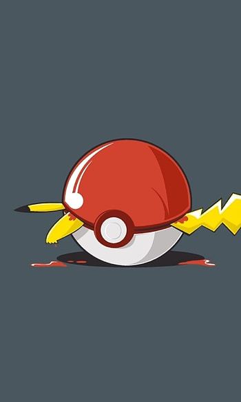 Pikachu, pokeball, Anime, Pokemon HD phone wallpaper