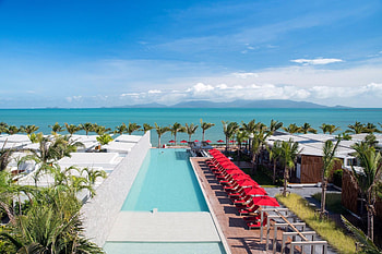The Coast resort, Adults-only retreat, Spa experience, Samui vacation HD wallpaper