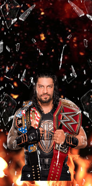 WWE Roman reigns, music, beard, sports HD phone wallpaper