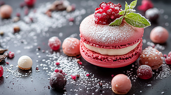 Delightful Macaron, food, macaron HD wallpaper