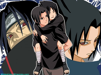 Itachi and Sasuke, sasuke, itachi, anime, uhiha, naruto HD wallpaper