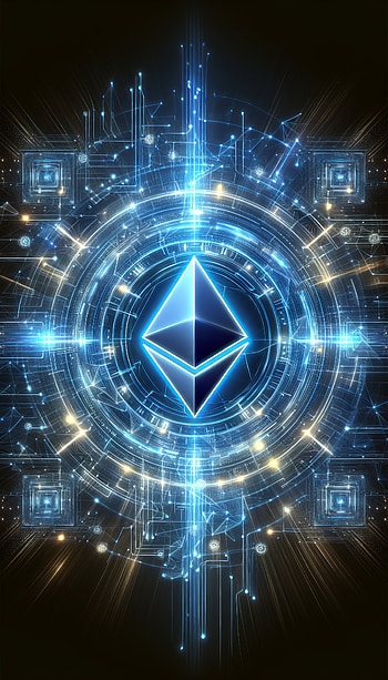 Ethereum Digital Nexus, Digital Art, technology HD phone wallpaper