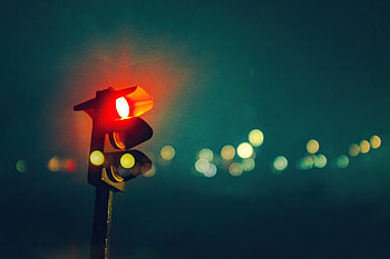 Traffic Red Light, traffic-lights, graphy, artist, artwork, digital-art HD wallpaper