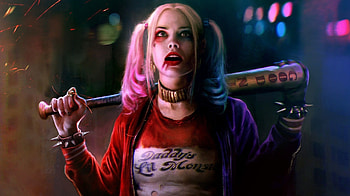 Margot Robbie, Harley Quinn backgrounds, Unique style HD wallpaper
