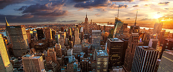 Kostenlose Hintergrundbilder, Empire State Building, Chrysler Building, Lower Manhattan HD wallpaper