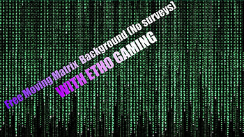 How to get a Background moving matrix • HD wallpaper