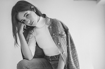 Camila Cabello Monochrome , camila-cabello, music, celebrities, girls, monochrome, black-and-white HD wallpaper