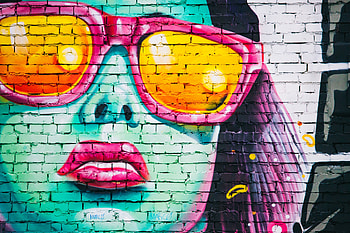 Art, Wall, Girl, Graffiti HD wallpaper