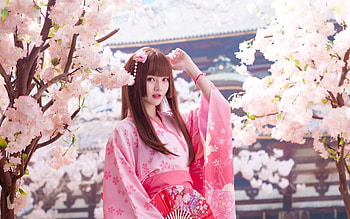 Japanese girl, Kimono , Android HD wallpaper
