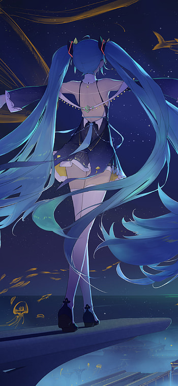 Hatsune Miku — Starlit Vocaloid , Hatsune Miku, Anime, Vocaloid HD phone wallpaper