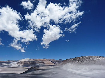 Desert Mountains Countryside Arid Land , desert, mountains, landscape, sky, clouds, nature HD wallpaper