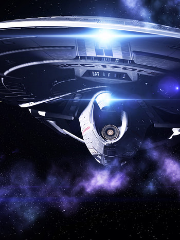 USS Enterprise, Spaceship HD phone wallpaper