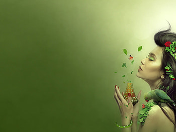 Ivy, poison, jungle, queen HD wallpaper