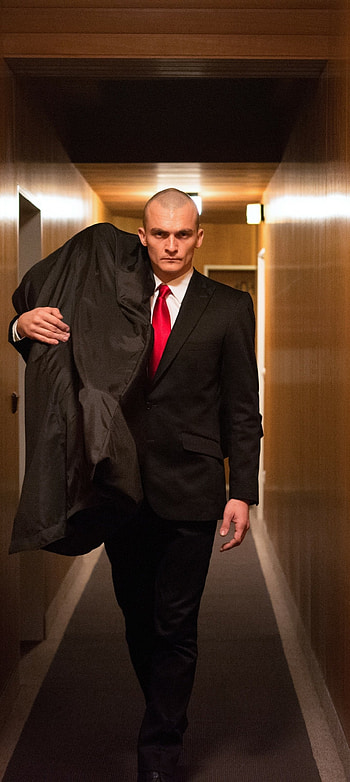 Rupert Friend, Hitman Agent 47 movie, High-octane action, Suspenseful plot HD phone wallpaper