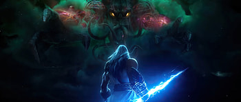 Zeus, God of thunder, Dual wide , Background HD wallpaper