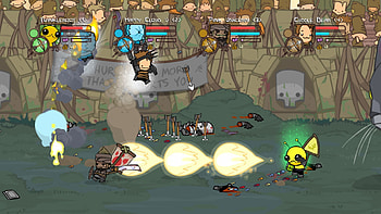 Castle Crashers PC All Characters Magic (No Hatty Hattington) - YouTube | FX | Pinterest | Castle crashers HD wallpaper
