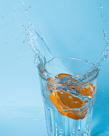Water, Miscellanea, Miscellaneous, Spray, Glass, Citrus HD phone wallpaper