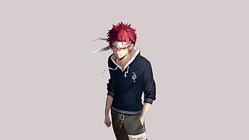 Minimal, anime boy, Sōma Yukihira, Shokugeki no Soma HD wallpaper