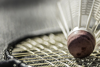 Badminton , Sporting background, High-resolution , Sports aesthetics HD wallpaper