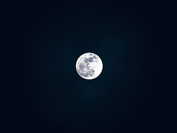 Universe, Night, Moon, Dark, Bw, Chb, Full Moon, Satellite HD wallpaper