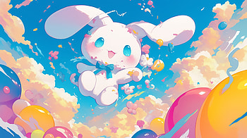 Cinnamoroll's Colorful Adventure -, Anime, Cinnamoroll, colorful HD wallpaper