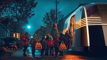 Tesla Robovan: Halloween Adventure, Tesla, robovan HD wallpaper