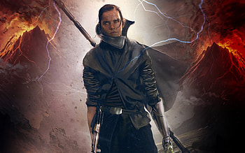 Rey path of the Sith, Rey (Star Wars), Daisy Ridley, Sci Fi, Star Wars HD wallpaper