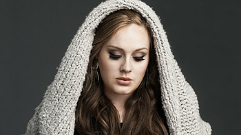 Adele, , Striking background, Mesmerizing ry HD wallpaper