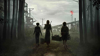 A Quiet Place, Silent terror, Post-apocalyptic world, Terrifying suspense HD wallpaper