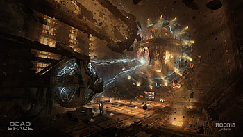 Mining Bay - Dead Space concept, video game, Dead Space (2023) HD wallpaper