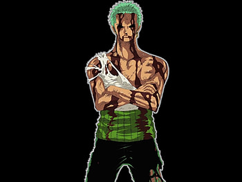 One Piece Zoro Zorro Roronoa Black Background - Zoro One Piece Blood, Zoro Dark HD wallpaper