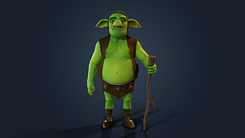 Detailed goblin art, ArtStation portfolio, Goblin character design, Goblin illustrations HD wallpaper
