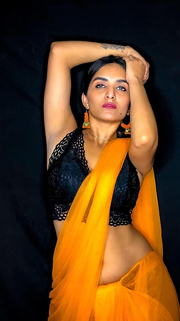 Trishaa kamlakar, model, saree lover HD phone wallpaper