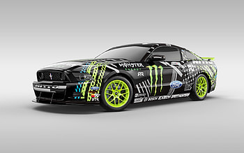 2013 Ford Mustang Boss 302, race car HD wallpaper