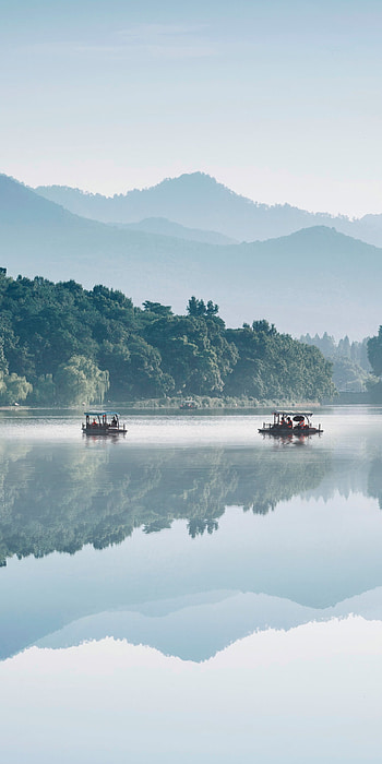 Hangzhou West Lake, Zhejiang Province, China, nature, lake HD phone wallpaper