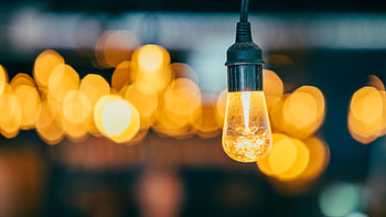Glare, Miscellanea, Miscellaneous, Lamp, Illumination, Bokeh, Boquet, Lighting, Light Bulb, Electricity HD wallpaper