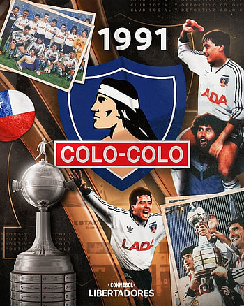 Colo-Colo, campeon, colocolo, garrablanca, copa, libertadores, 1991, cacique, chile HD phone wallpaper