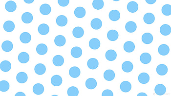 Polka Dot, Blue background, Minimalist style, Subtle patterns HD wallpaper