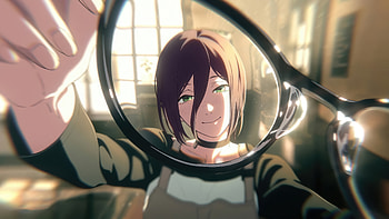 Chainsaw Man — Sunlit Smile, Chainsaw Man HD wallpaper