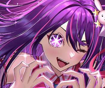 Hoshino Ai, Ai Hoshino, Anime, Oshi no Ko HD wallpaper