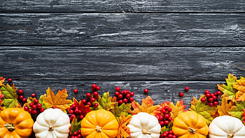 :), black, berry, wood, red, yellow, autumn, pumpkin, texture, card, leaf HD wallpaper