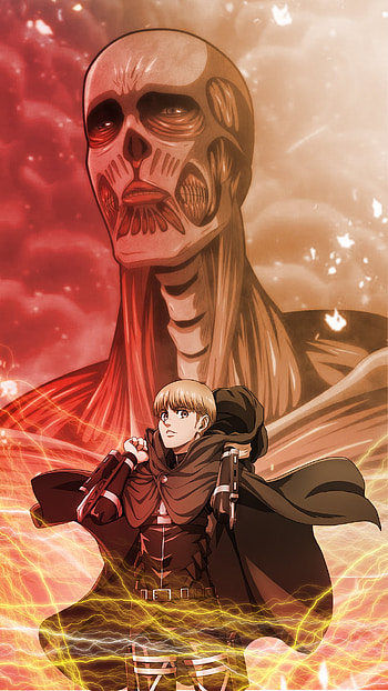 Armin collisial titan, Armin Arlert, Attack on Titan, Anime HD phone wallpaper