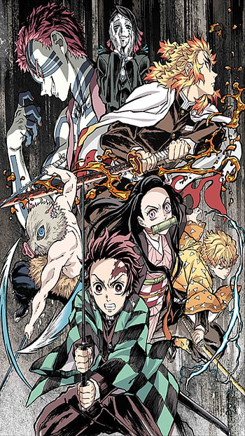 Kimetsu no Yaiba, art, fictional character HD phone wallpaper